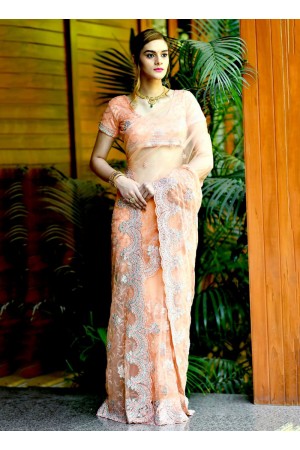 Party wear Indian Wedding Saree 3