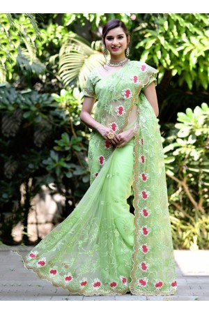 Party wear Indian Wedding Saree 5