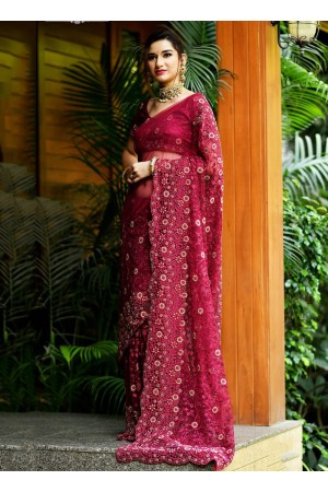 Party wear Indian Wedding Saree A2