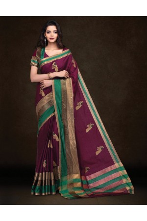 Mysha Malhar Magenta Designer Saree