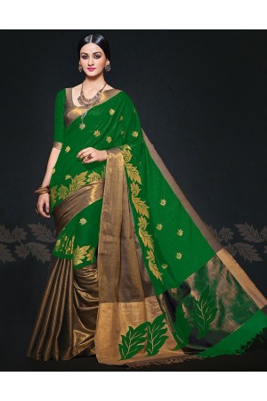 Arya August Lush Designer Wear Cotton Sarees