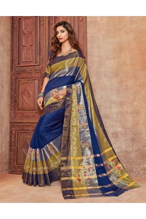 Kangan Designer Wear Cotton Saree