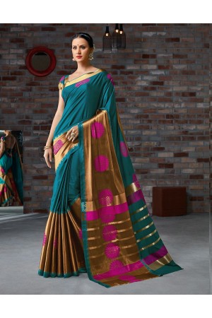 Ruyaa Festive Wear Cotton Saree