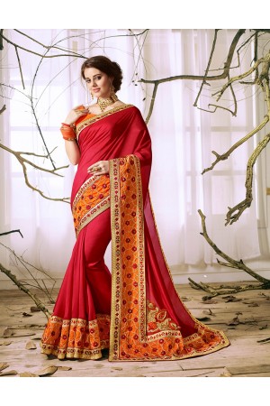 Party wear indian wedding designer saree 6312