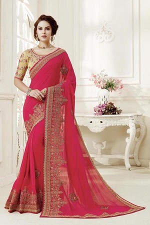 Party wear indian wedding designer saree 7005