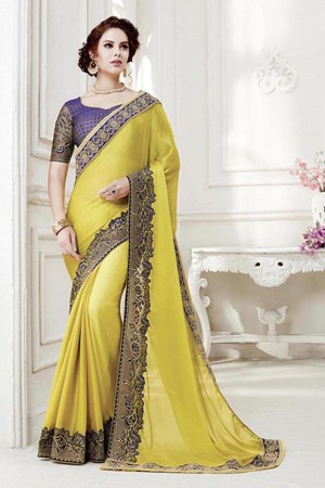Party wear indian wedding designer saree 7007