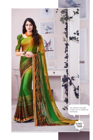 Party wear indian wedding designer saree 7509