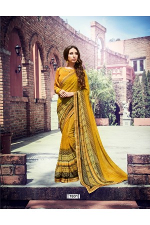 Party wear indian wedding designer saree 7801