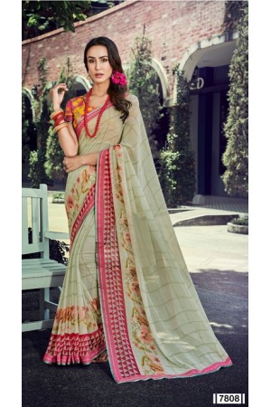 Party wear indian wedding designer saree 7808