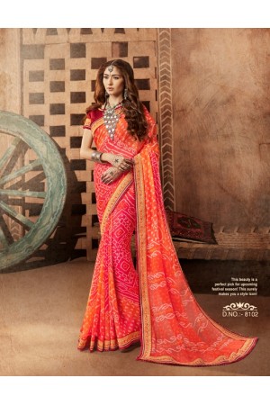 Party wear indian wedding designer saree 8102