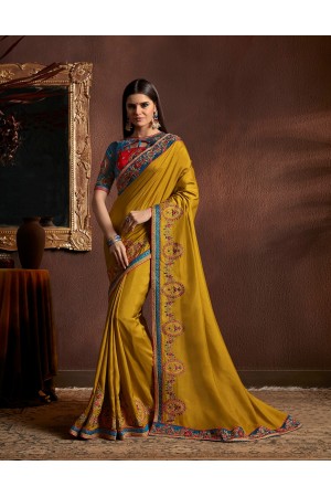 Party wear indian wedding designer saree 8501