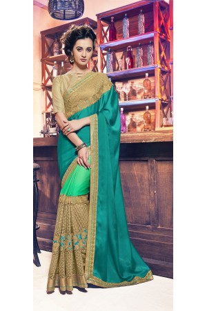 Party-wear-green-11-color-saree
