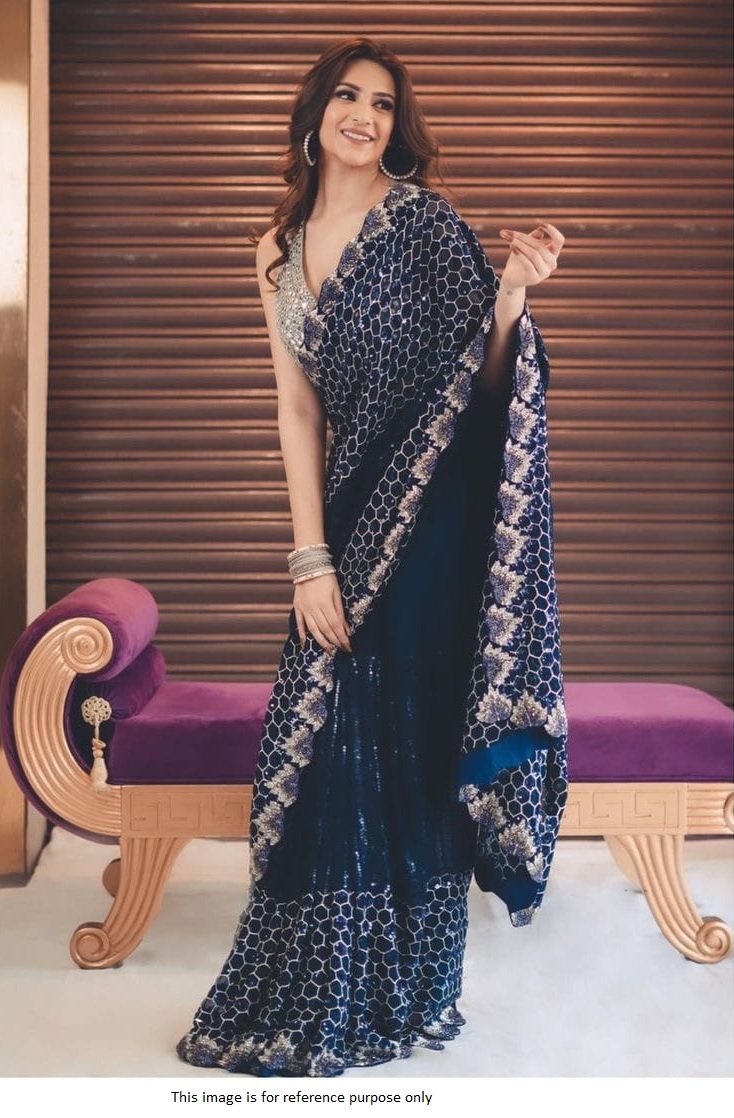 Bollywood saree party wear top