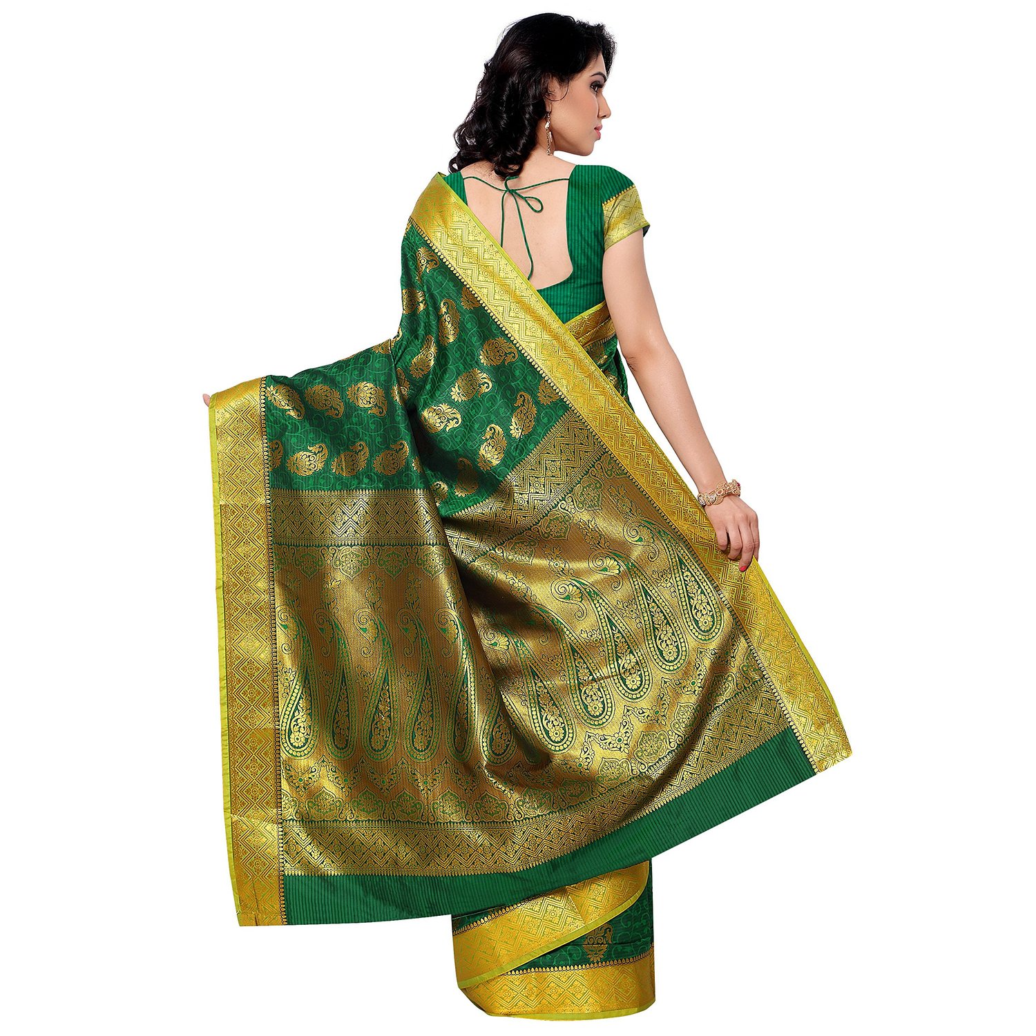Silk Sarees Buy Kanchipuram Art Silk Saree Mango design With Blouse