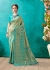 Sky Blue Banarasi Silk Designer Classic Wear Banarasi Silk Saree 61926