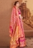 Magenta banarasi festival wear saree 60845