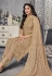 Beige net embroidered pant style suit 1006