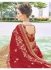 Maroon Georgette party wear saree 6907