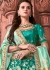 Green Shaded Silk Jacquard Woven Lehenga Choli 2710