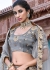 Grey Silk Jacquard Traditional Lehenga Choli 2715