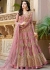 Pink Embroidered Kurti Style Lehenga 10031