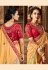 Beige banarasi silk saree with blouse 77439