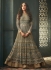 Sonal Chauhan Grey net wedding anarkali