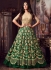 Sonal Chauhan Cream and green net wedding anarkali