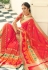 Pink banarasi silk festival wear saree 6014