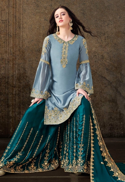 Lakeshore Cupro Satin Palazzo Set