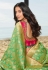 Light green silk festival wear saree 90955