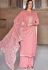 pink muslin straight palazzo suit 1098