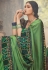 Green silk party wear saree 94268
