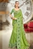 Green art silk festival wear saree 64348