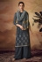 Grey muslin kameez with palazzo 119361