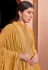 Yellow cotton silk kameez with palazzo 1886