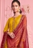 Yellow georgette kameez with pant 2015