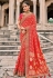 Red silk patola print saree 5801