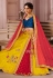 Yellow silk sequins work lehenga choli 1201