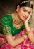 Magenta silk saree with blouse 2207