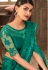 Green silk festival wear saree 6302