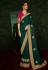 Green silk festival wear saree 5211