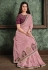 Pink silk festival wear saree 22020