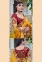 Mustard silk saree with blouse 5103