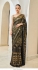 Bollywood Manish Malhotra inspired black and gold saree