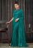 Sea green georgette festival wear saree 2306