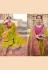 Light green banarasi silk saree with blouse 6205