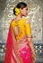 Magenta banarasi silk saree with blouse 5201