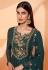 Teal georgette sharara suit 2031