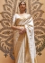 CLASSIC WHITE AND GOLD WOVEN KANJIVARAM 197001